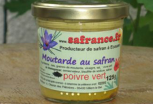 Safrance. moutarde poivre vert safran