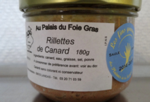 Palais du foie gras. Rillettes de canard