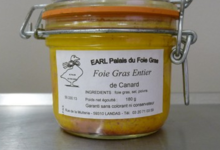 Palais du foie gras. Foie gras entier de canard