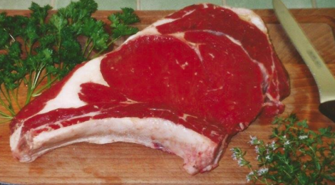 Ferme du Grand Porche. Côte de boeuf