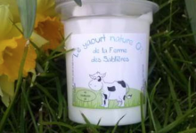 La ferme des Sablières. yaourt nature