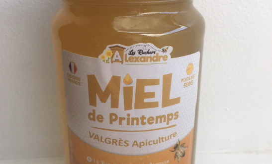 Sucette au miel LRA - Les Ruchers d'Alexandre.fr