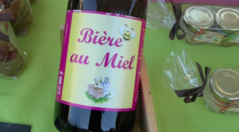 le rucher de l'abeille charentaise. Bière au miel