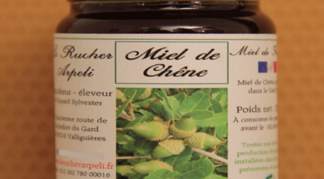 Le Rucher Arpeli. Miel de chêne