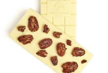 Pâtisserie Gilles Marchal. chocolat blanc noix de pécan caramélisées