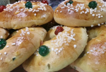 Boulangerie Basso. couronne des rois