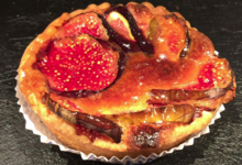 Boulangerie Pâtisserie Bonneau. Tarte aux figues fraiches et amandes