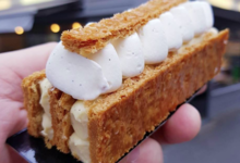 Boulangerie Utopie. Millefeuille vanille