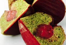 Boulangerie Utopie. Brioche thé vert sencha et fraises