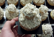 Boulangerie Utopie. Religieuse Dragées Amande