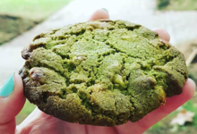 Aki Boulangerie. Cookie matcha