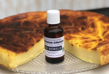 Boulangerie De Belles Manières. Flan au lavandin