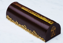 Angelina. Bûche chocolat intense