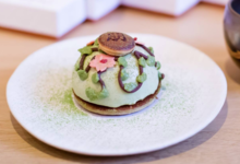 Pâtisserie Tomo. Dorayaki Ikebana (art floral japonais)