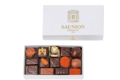 Chocolaterie Saunion. Etuis chocolats assortis