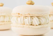 Pâtisserie Sitron. Macaron pistache