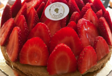 Boulangerie Le Petit Parisien. Tarte aux fraises
