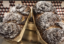 Boulangerie Le Petit Parisien. Brioche feuilletée