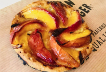 Boulangerie pâtisserie Bara Mintin. Tarte nectarine