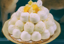 Bontemps pâtisserie. Pavlova de Noël