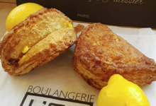 Boulangerie Patisserie l'Essentiel. Chausson crème citron