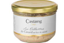Castaing. Rillettes de canard au foie gras
