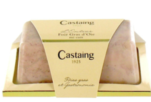 Castaing. Foie gras d'oie entier mi-cuit