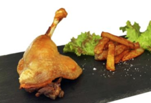 La Ferme d'Enjacquet. Cuisse de canard confite