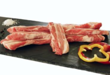 La Ferme d'Enjacquet. Ventrèche fraiche de porc fermier	