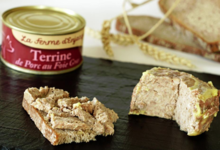 La Ferme d'Enjacquet. Terrine de Porc au Foie Gras	