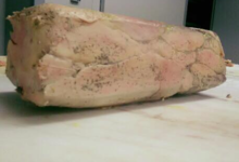 La Ferme des Arramons. terrine de foie-gras à l'Armagnac