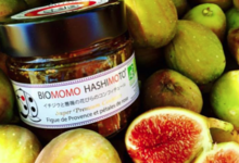 Biomomo Hashimoto. Confiture figue pétales de rose