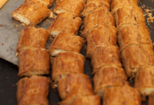 Florence Khan. croquets aux noisettes et à la cannelle
