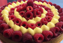 Le boulanger de la Tour. Tarte aux framboises