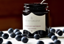 La boutique de la Tour d'Argent. Confiture myrtilles sauvage sapin argenté