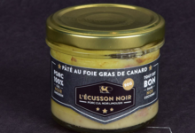 L'Ecusson Noir. Pâté de Porc cul noir Limousin au foie gras