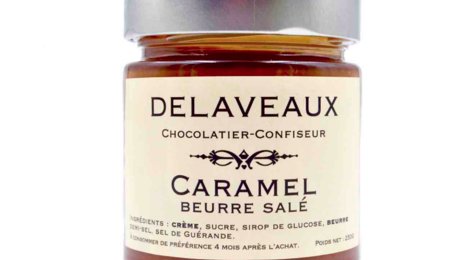 Chocolatier Delaveaux. Pâte à tartiner caramel beurre salé