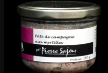 Pierre Sajous. Pâté de campagne à la myrtille