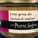 Pierre Sajous. Foie gras de canard entier