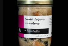 Pierre Sajous. Sauté de porc aux olives