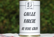Duperier. Caille farçie au foie gras