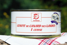 Duperier. cuisse de confit de canard gras