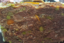 Maison Robert Bach. Terrine de Boeuf aux agrumes 