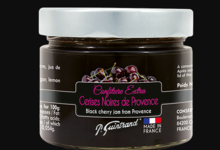 Conserves Guintrand. Confiture extra Cerises noires