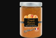 Compote d'abricots de Provence avec morceaux allegée en sucres
