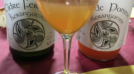 Ferme de Kerangueven. Jus de pomme