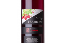 Distillerie Combier. Sirop de framboise