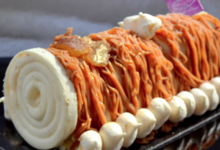 La Duchesse Anne. Bûche Mont-Blanc