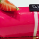 Maison Lallement. La bûchette citron vert fraise coco