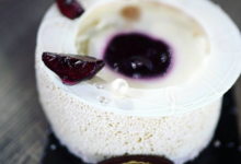 Café Pouchkine. Panacotta cerise